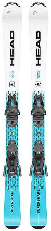 HEAD Kinderski Set Supershape Team Easy + JRS 4.5 GW weiss   87 B