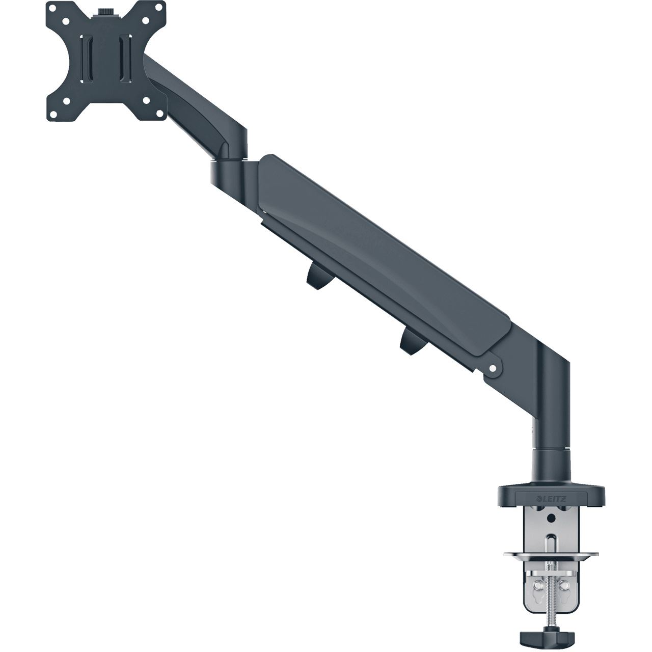 LEITZ Monitor-Halterung Ergo 64890089 dunkelgrau für 1 Monitor, Tischklemme