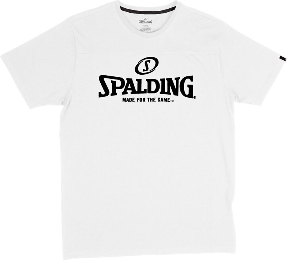 Spalding essential camiseta baloncesto Blanco