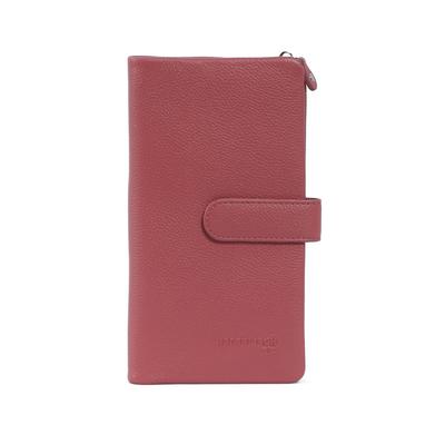 Geldbörse MARGELISCH "New York 3", Damen, orange (sunrise), Leder, Kleinlederwaren, aus LWG zertifiziertem Leder