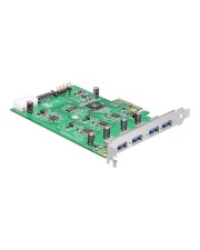 Delock PCI Express Card x4 > 4 x External USB-Adapter PCIe 2.0 USB 3.0 x 4 (89325)