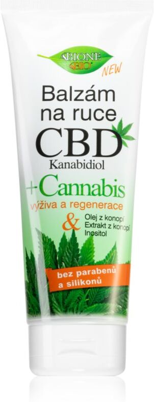 Bione Cosmetics Cannabis CBD Hand Restorative Balm with CBD 205 ml