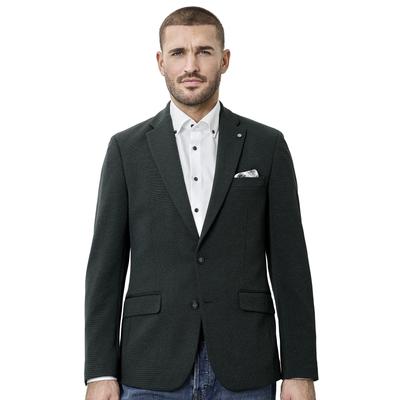 Sakko VENTI "VENTI Sakko uni", Herren, Gr. 50, grau (anthrazit), 96% Polyester, 4% Elasthan, Sakkos Sakko
