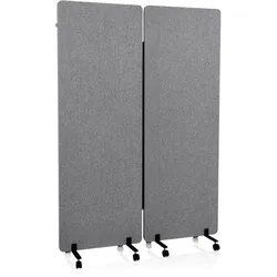 hjh OFFICE Trennwand FLEXMIUT 100 % PET + Polyester