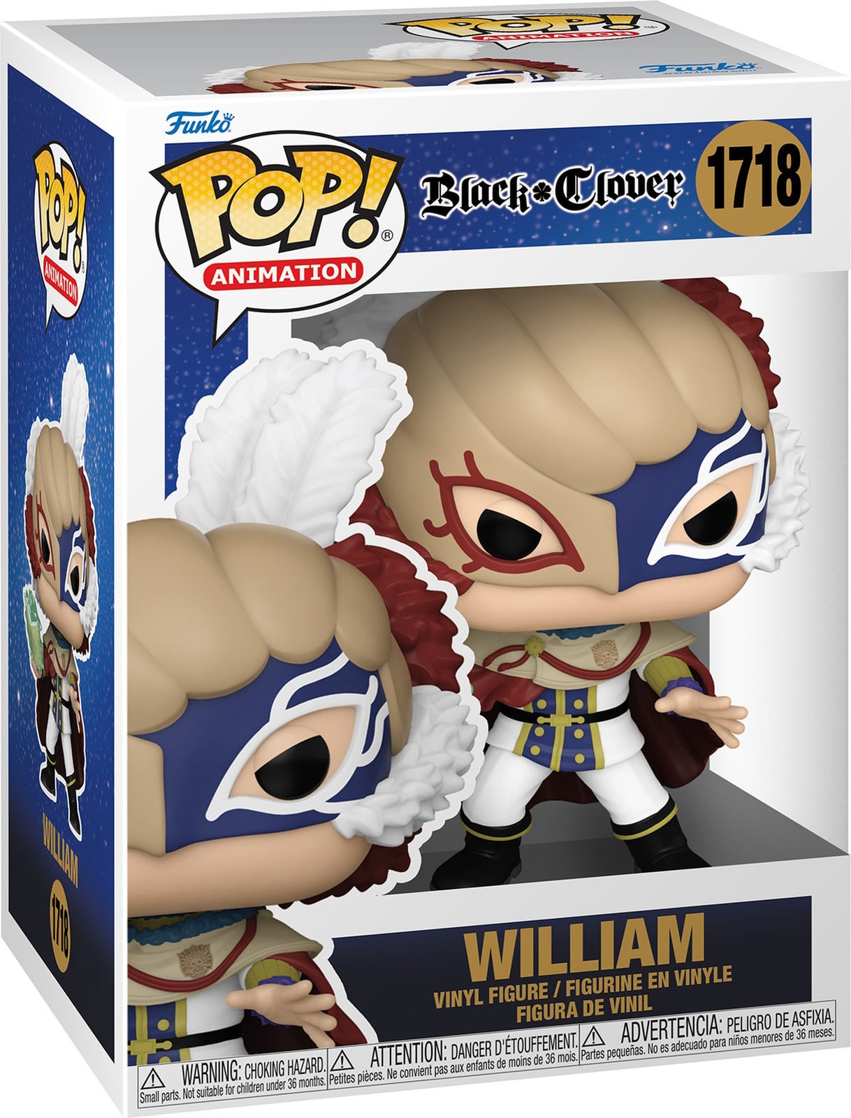 Funko Pop! Vinyl figuur Black Clover - William 1718