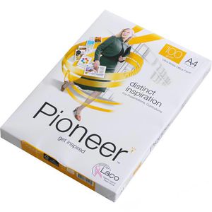 Pioneer-Inspiration Farblaserpapier Distinct, A4, 100 g/m², hochweiß, satiniert, 250 Blatt