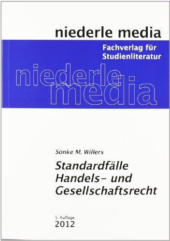 Willers, Sönke M. - Standardfälle Handels- und Gesellschaftsrecht - Preis vom 09.10.2026 07:28:09 h