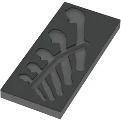 Wera 9832 Schaumstoffeinlage 6004 Joker Set 1, ohne Werkzeug - 05137332001