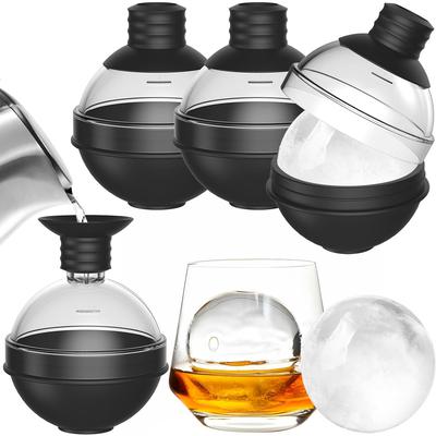 USA Free Shipping Shop Crystal Chill Whiskey Ice Ball Maker Mold Large Sphere Ice Mold For Cocktails & Bourbon Crystal Chill Whiskey Ice Ball Maker Mold Large Sphere Ice Mold For Cocktails & Bourbon