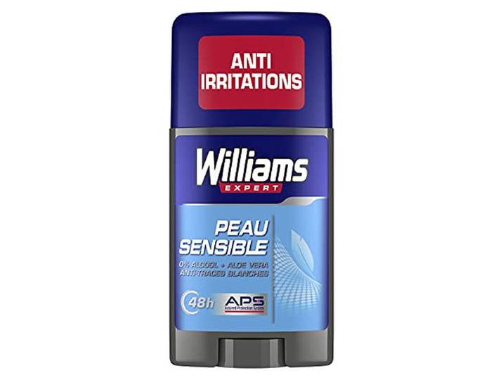 WILLIAMS Expert Déodorant Stick Peaux Sensibles 48H 75 ml