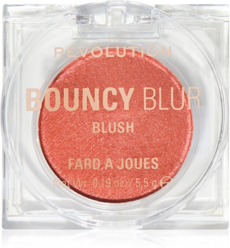 Revolution Bouncy Blur illuminating blusher shade Paprika Pop Soft Bronze 5.5 g