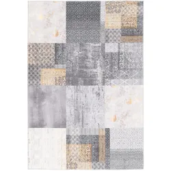 Pergamon, Teppich, Vintage Designerteppich Finesse Patchwork (200 x 140 cm)