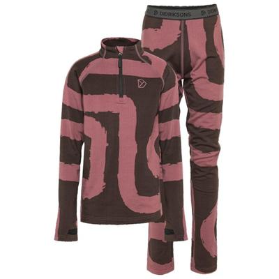Didriksons - Kid's Yotta PR Set - Skiunterwäsche Gr 140 braun