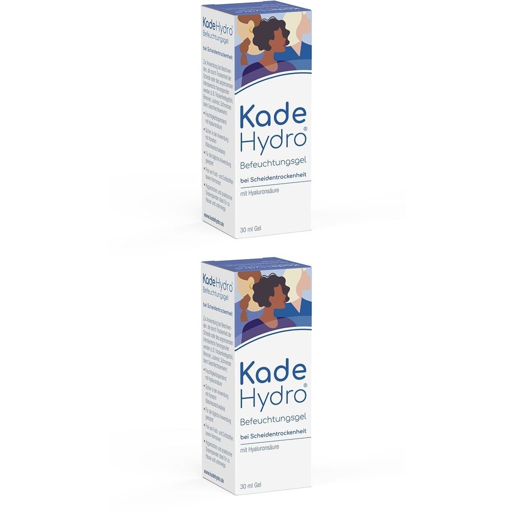 Kadehydro Befeuchtungsgel 2x 2x30 ml Gel