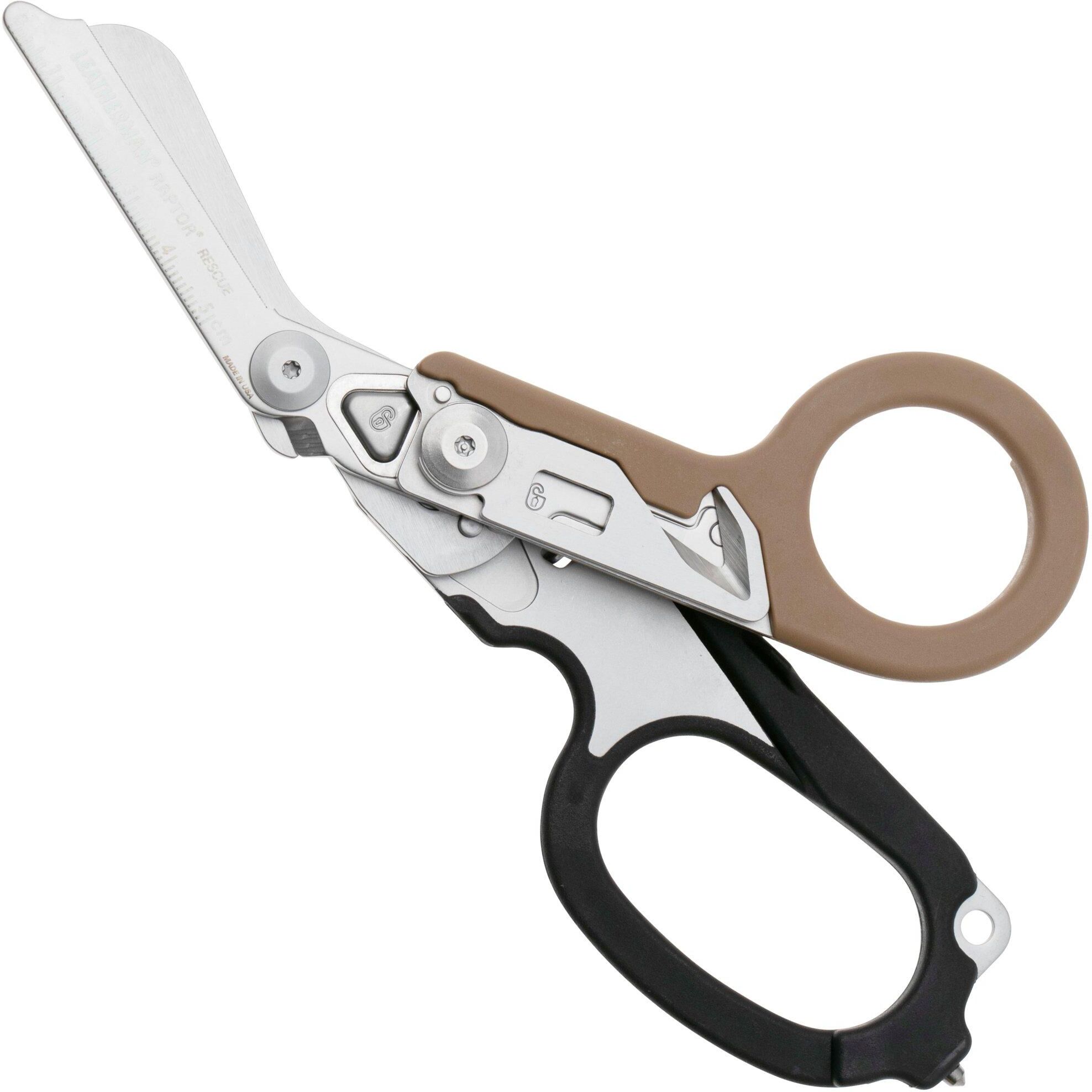 Leatherman Raptor Rescue 833062 Black Coyote, forbici da soccorso