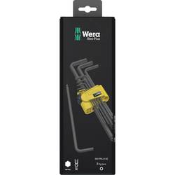 Wera 950/9 Innen-Sechskant Winkelschraubendreher-Set 5/64 Zoll, 3/32 Zoll, 1/8 Zoll, 5/32 Zoll, 3/16 Zoll, 7/32 Zoll, 1/4 Zoll, 5/16 Zoll, 3/8 Zoll 5/64 9teilig 05133180001