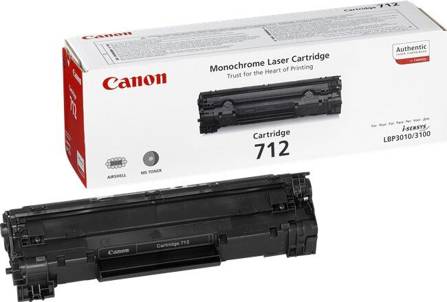 Canon 712 (1870B002) toner cartridge 1 pc(s) Original Black
