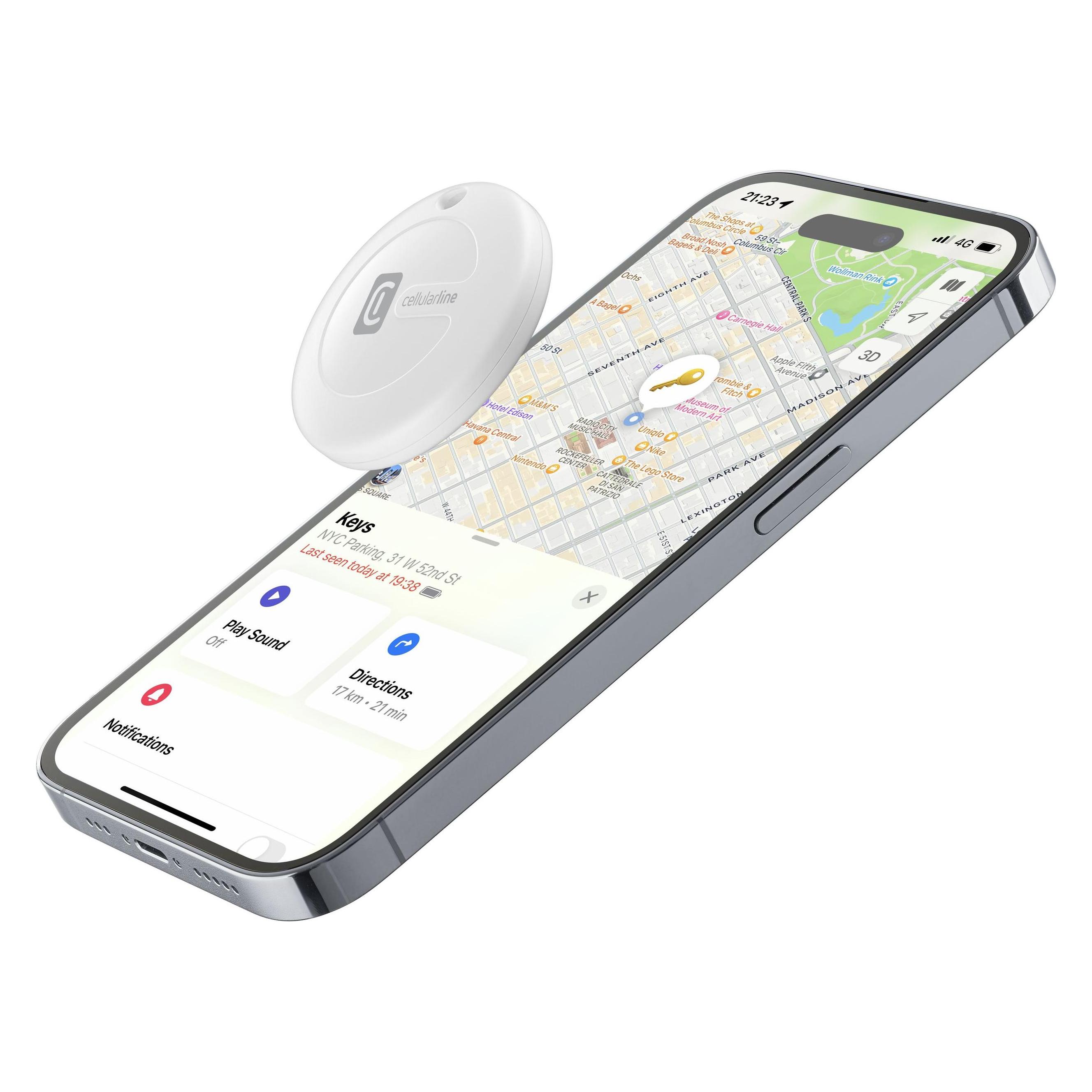 Cellularline Tracy - Designed for iOS (Apple, iOS) (BTTRACY1W)