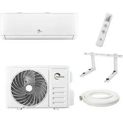 Wand-Split-Klimaanlage Inverter (Kühlen/Heizen) 3,4 kW / 12000 BTU Osmozra + Zubehör (7 m) Sannover