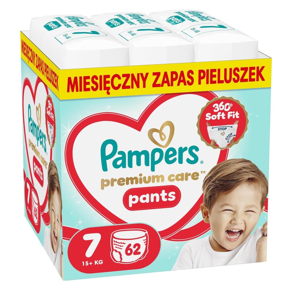 Pampers Premium Care Pants Size 7 62 Pieces (Gr. 7, 62 Stk.) (53583)