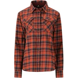 Whistler Bargo Outdoor Karohemd Damen 4174 - madder brown 36