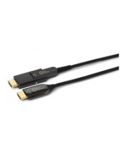 MicroConnect Premium Optic HDMI A-D Cable With Type A Adapter 40m 40 m Schwarz (HDM191940V2.0DOP)