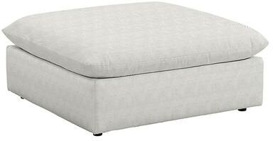 Santa Clara Outdoor Ottoman - Oxford St Fern - Ballard Designs