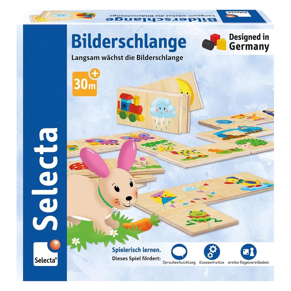 Selecta Spielzeug Legespiel Bilderschlange (Deutsch) (4063024)