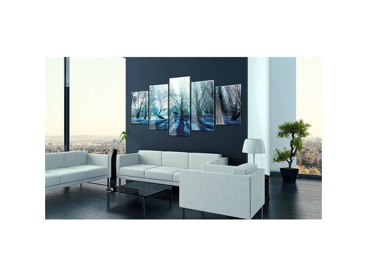 Tableau déco plexiglas Blue Glade Plexiglas Bleu 200 x 100cm