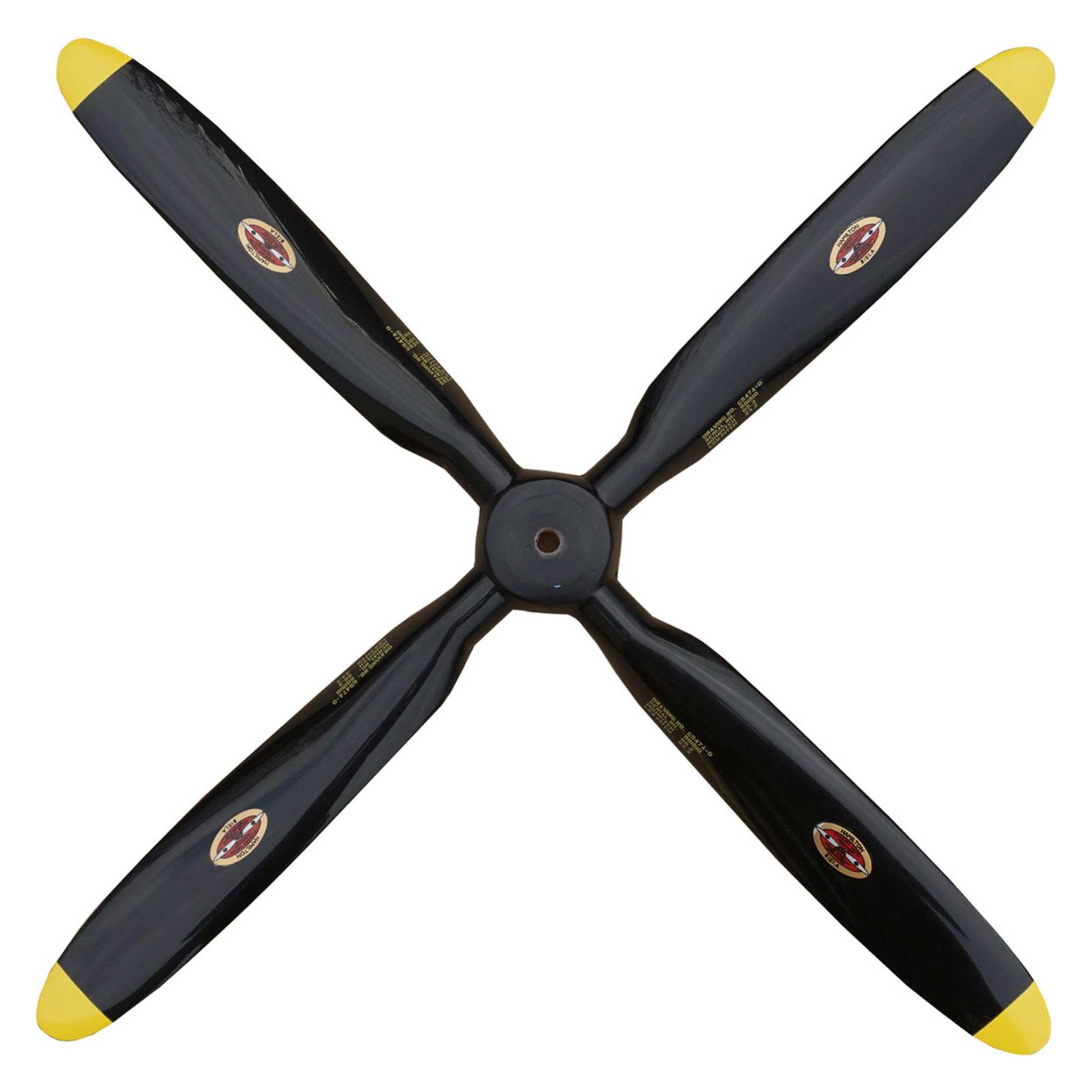 Biela Carbon Luftschraube 4-Blatt 23x10 Scale "Corsair" (4-23X10-SC-BY-CORS)