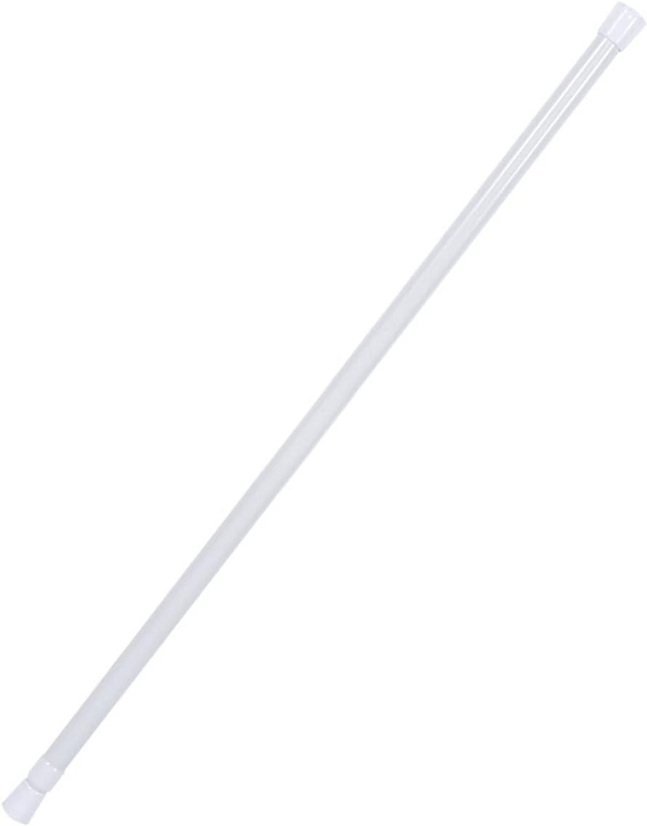 Uitschuifbare Gordijnrail Zwart 105-190 cm
