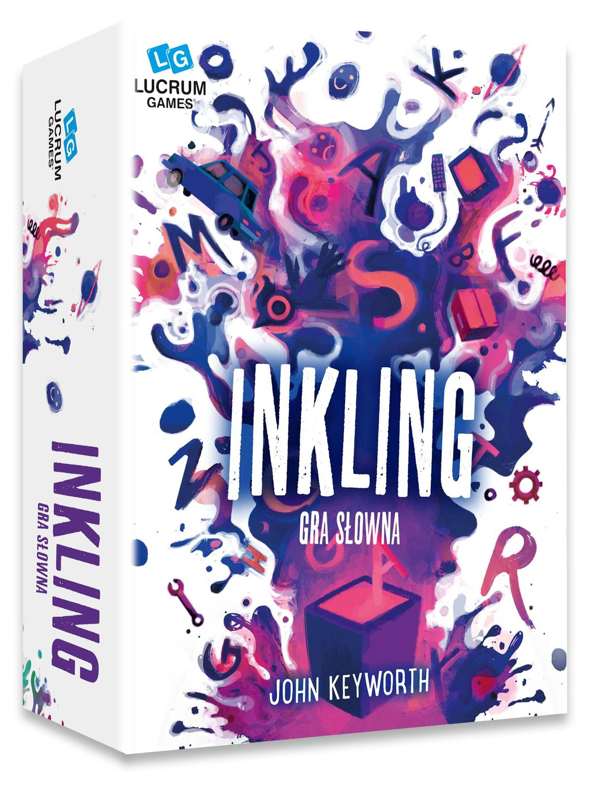 Inkling Woordspel met 216 kaarten en scoreblok van Lucrum Games