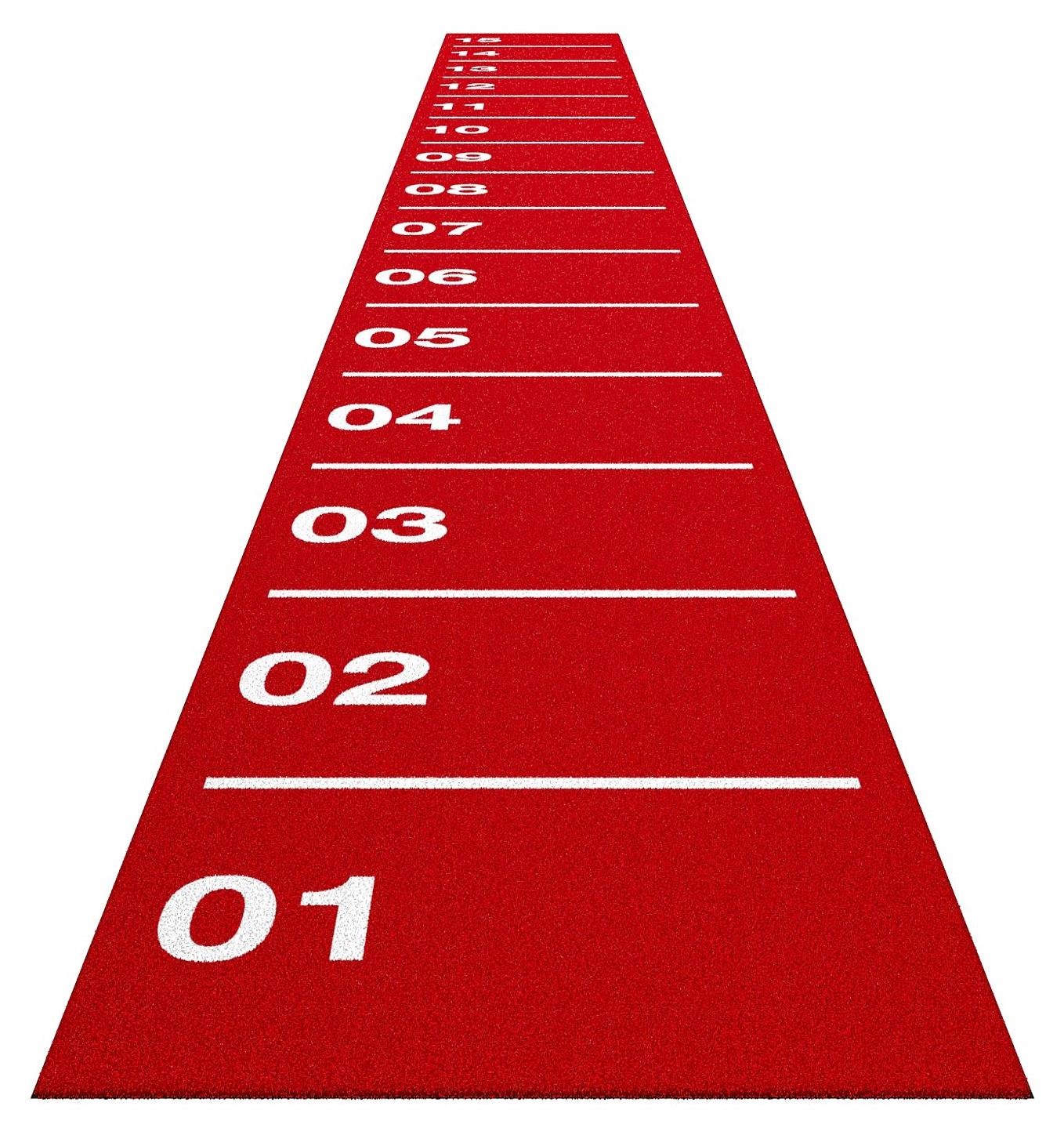 Sport-Thieme Sprintbahn "Core", Rot, 1,5x15 m