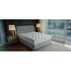 Bellona Premium Line Matratze - 31 cm Höhe, H5, Taschenfederkern mit Ozon-Therapie, bis 200 kg belastbar