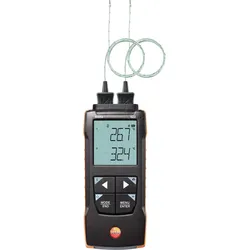 TESTO 0563 0922 - Temperaturmessgerät für TE Typ K testo 922, -50 bis +1000 °C