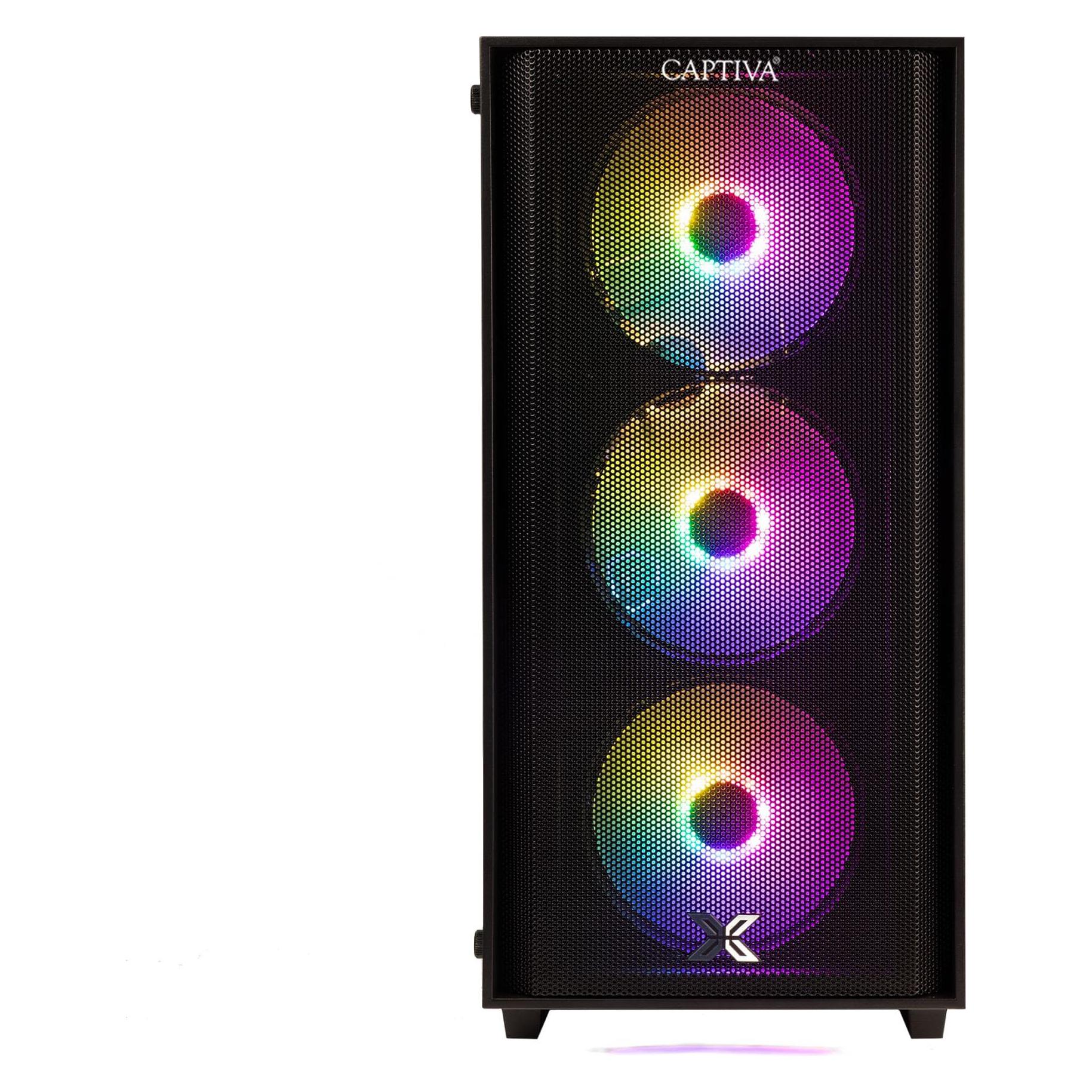 Captiva Gaming-Einsteiger-PC I10-2971 (Ultra 5 250KF Plus/RTX5060 8 GB GDDR7/500 GB SSD/16 GB/WLAN/ohne (500 GB, 16 GB, GeForce RTX 5060) (102971)