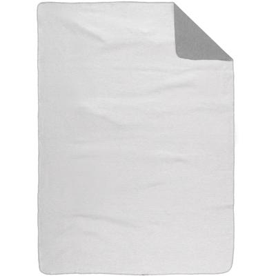 Biberna "Eva" wohlig warme Melange Decke aus 100% Baumwolle - made in Germany