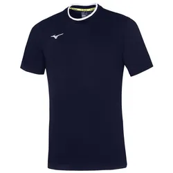 Mizuno, Herren, Sportshirt, Men Tee (L), Blau