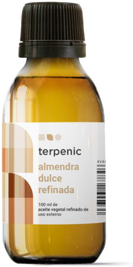 Terpenic Lab Refined Sweet Almond Vegetable Oil External Use 100 ml
