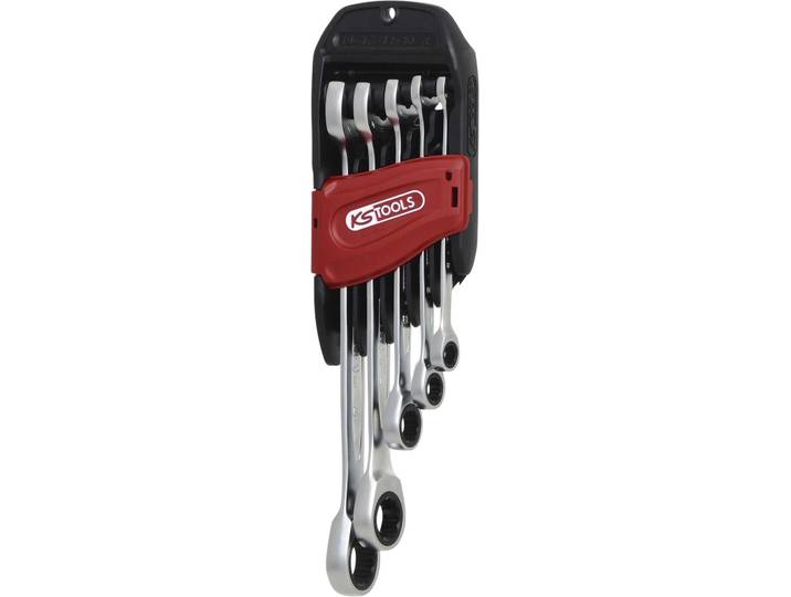 KS Tools DUO GEARplus jeu de 5 clés mixtes à cliquet