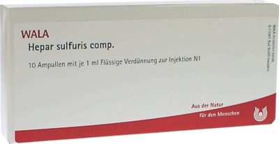 WALA Heilmittel GmbH HEPAR SULFURIS COMP.Ampullen 10X1 ml 02085874