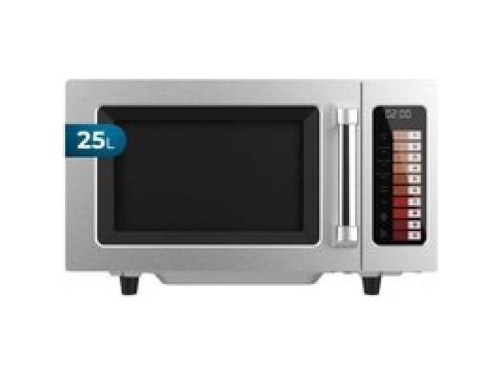 Cecotec Micro-ondes sans Plateau Professionnel - 25L - FlatPro 2500 Touch. 1000W Magnétron Boutons Tactiles Minuterie 60min