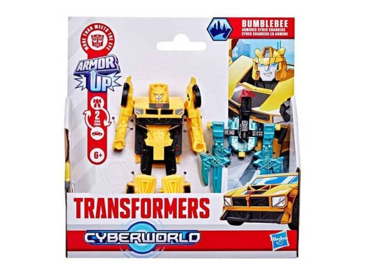 Transformers Cyberworld Armored Cyber Changers Bumblebee