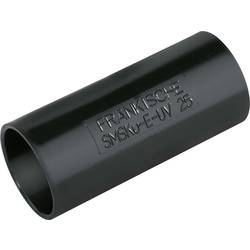 Fränkische Rohrwerke 22551020 Muffe Schwarz 25 St.