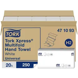 Tork Papierhandtücher, Haushaltspapier, Weiss
