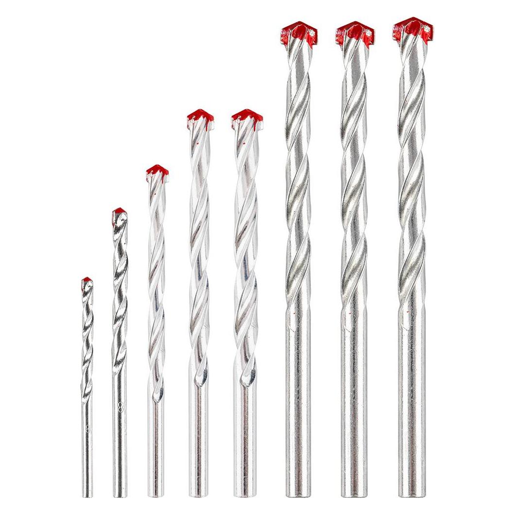 Graphite Satz Betonbohrer: 3, 4, 5, 6, 7, 8, 9, 10 mm, Satz mit 8 Stück. (60026099)