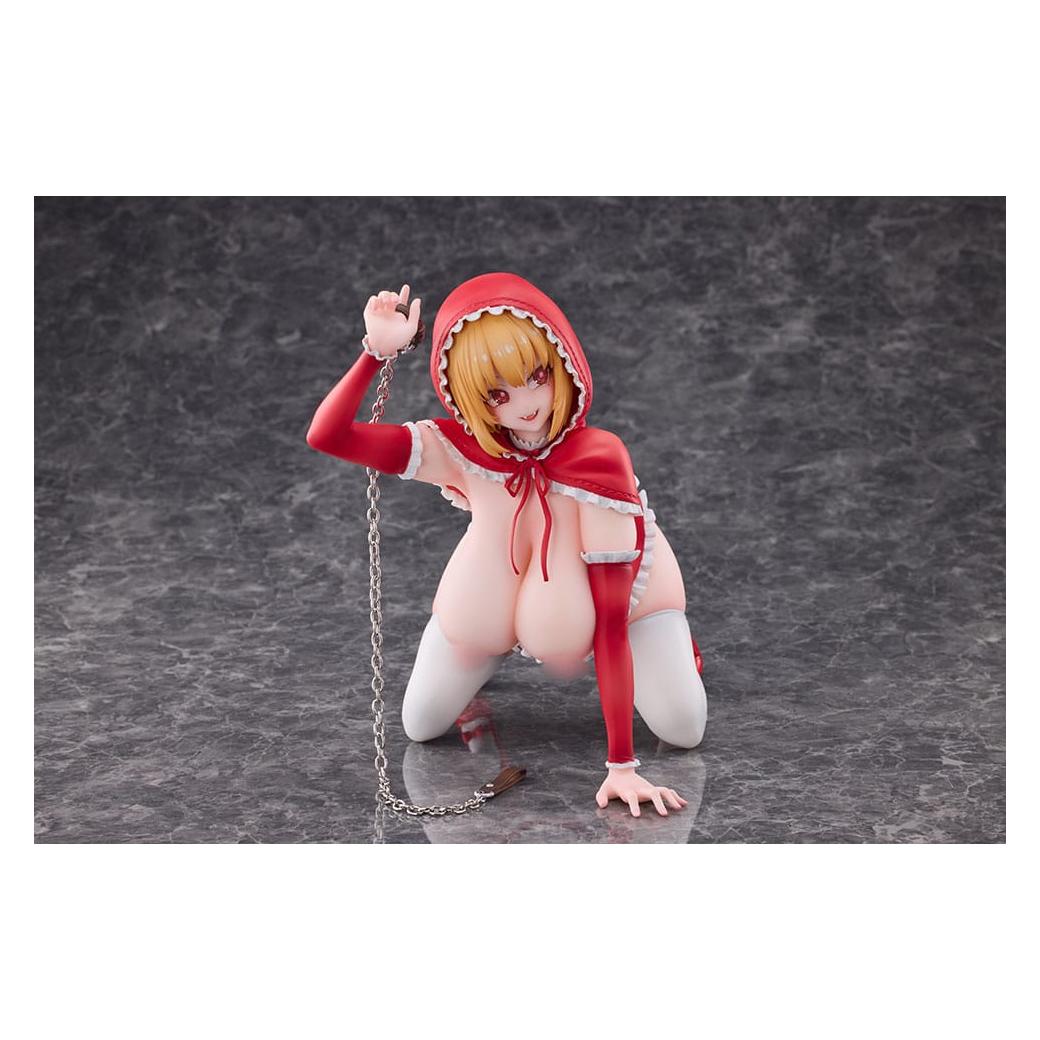 Lovely Original Character statuette PVC 1/5 Little Red Riding Hood And The Wolf Girl Little Red Riding Hood (LOV61014)