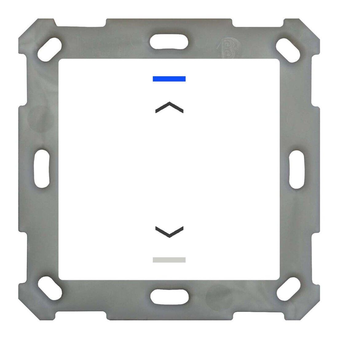 MDT technologies Taster Light 55 1-fach RGBW, rws/glä, neutral BE-TAL5501.A1)