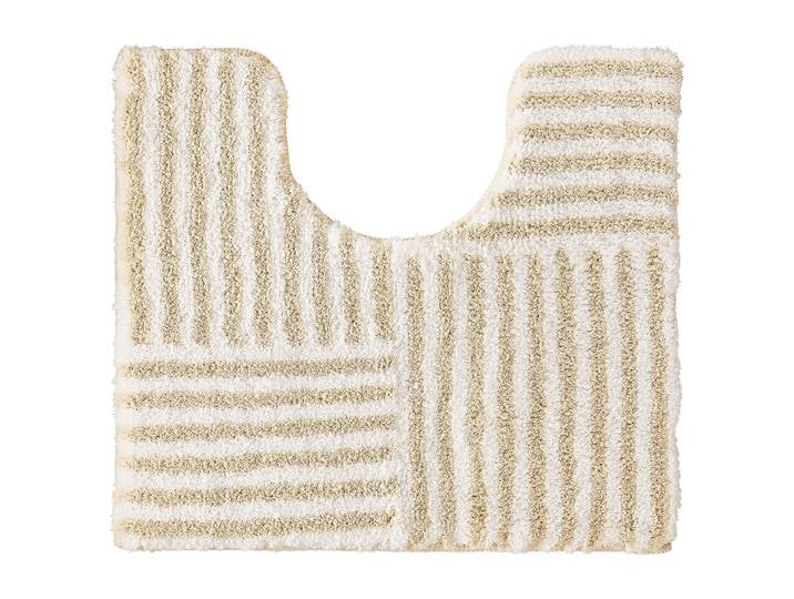 Tapis contour WC Chelsea 55 x 2 x 50cm Beige/Beige