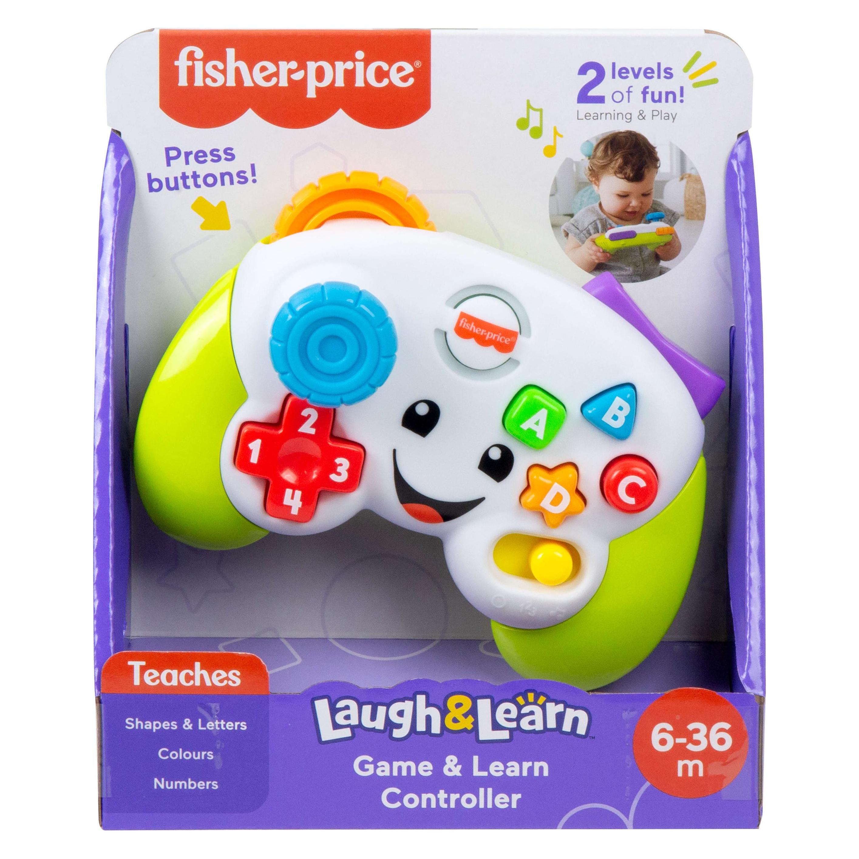 Fisher-Price Laugh & Learn Game & Learn Controller (Französisch, 0.50 - 3 Jahre) (JFF51)